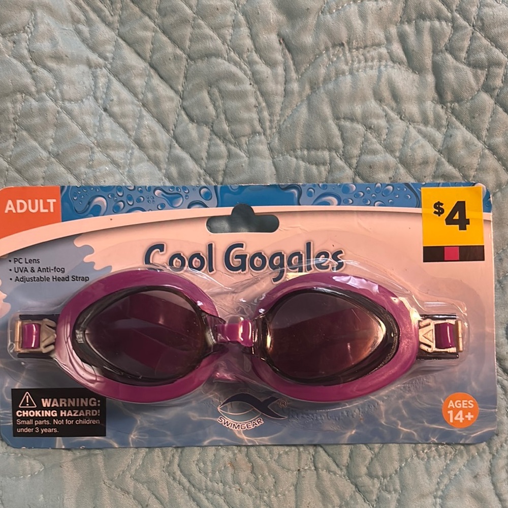 Yellow and Purple Cool Goggles Set